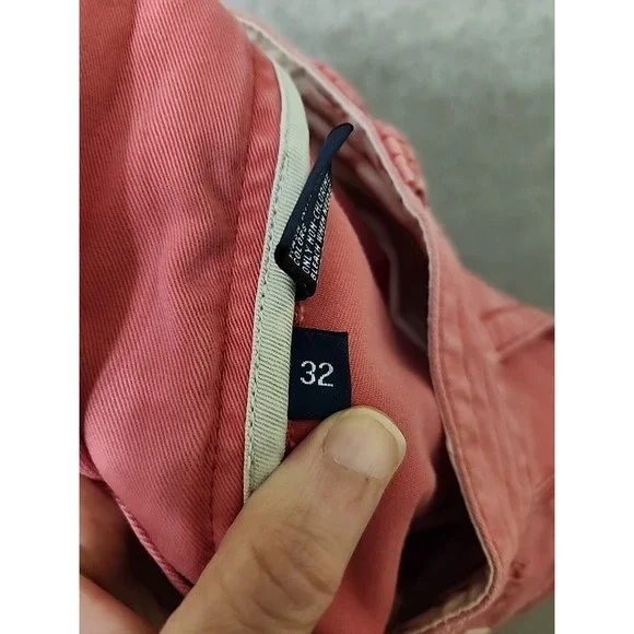 Polo Ralph Lauren Cargo Shorts Mens 32 Pink Relaxed Fit Hiking Heavyweight - Picture 7 of 8